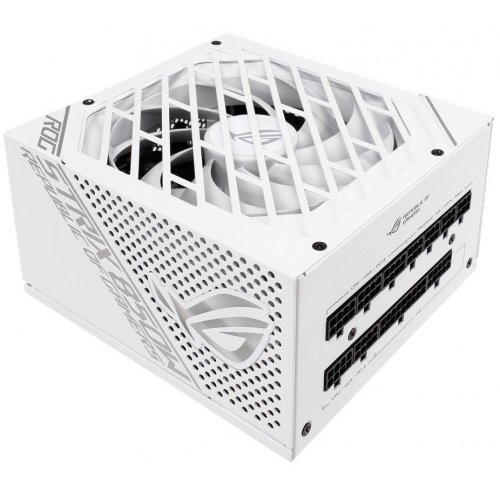 Блок живлення Asus ROG Strix 850W White Edition (90YE00A4-B0NA00) (Відновлено продавцем, 887243) купити в Україні: Київ, Львів, Хмельницький, Тернопіль, Івано-Франківськ | Перевірка сумісності, низька ціна, відгуки, характеристики від TELEMART фото