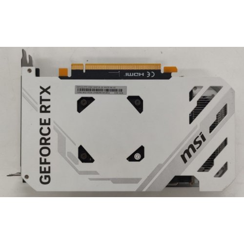 Відеокарта MSI GeForce RTX 4060 VENTUS 2X WHITE OC 8192MB (RTX 4060 VENTUS 2X WHITE 8G OC) (Відновлено продавцем, 887256) купити в Україні: Київ, Львів, Хмельницький, Тернопіль, Івано-Франківськ | Перевірка сумісності, низька ціна, відгуки, характеристики від TELEMART фото