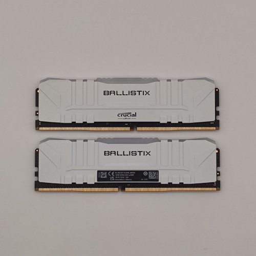 Озу Crucial DDR4 32GB (2x16GB) 3600Mhz Ballistix White RGB (BL2K16G36C16U4WL) (Восстановлено продавцом, 887265) купить в Украине: Киев, Днепр, Харьков, Одесса  | Проверка совместимости, низкая цена, отзывы, характеристики от TELEMART фото