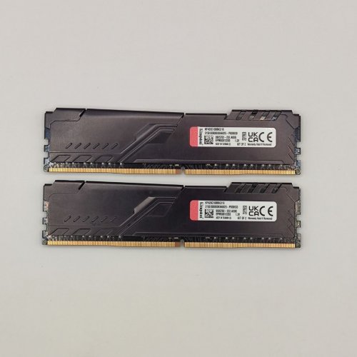 Озп Kingston DDR4 16GB (2x8GB) 2666Mhz FURY Beast Black (KF426C16BBK2/16) (Відновлено продавцем, 887267) купити в Україні: Київ, Львів, Хмельницький, Тернопіль, Івано-Франківськ | Перевірка сумісності, низька ціна, відгуки, характеристики від TELEMART фото