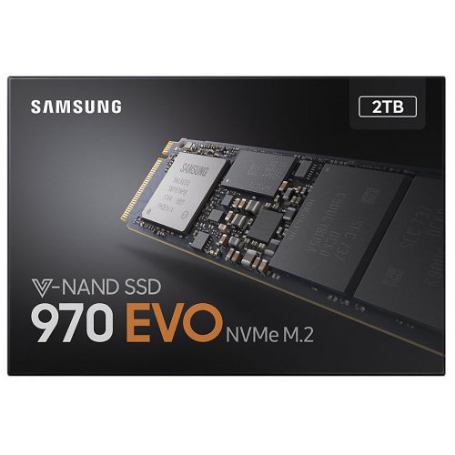 Продати SSD-диск Samsung 970 EVO V-NAND MLC 2TB M.2 (2280 PCI-E) (MZ-V7E2T0BW) за Trade-In у інтернет-магазині Телемарт - Київ, Дніпро, Україна фото