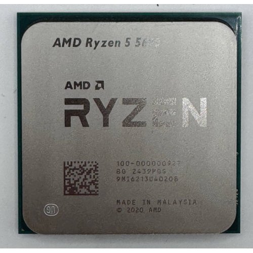Процессор AMD Ryzen 5 5600 3.5(4.4)GHz 32MB sAM4 Tray (100-000000927) (Восстановлено продавцом, 887351) купить в Украине: Киев, Днепр, Харьков, Одесса  | Проверка совместимости, низкая цена, отзывы, характеристики от TELEMART фото