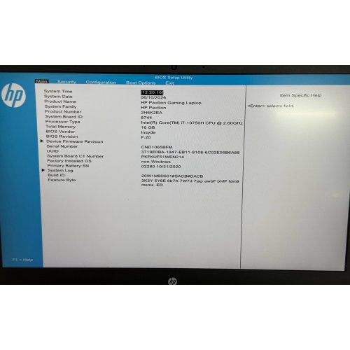Ноутбук HP Pavilion Gaming 17-cd1078ur (2H6K2EA) Black (Відновлено продавцем, 887372) купити в Україні: Київ, Львів, Хмельницький, Тернопіль, Івано-Франківськ | Низька ціна, відгуки, характеристики від TELEMART фото