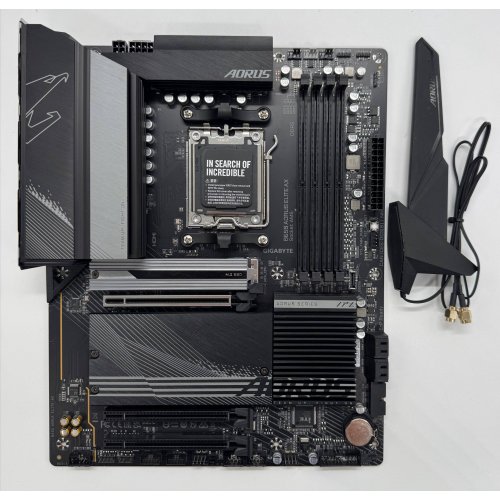 Материнська плата Gigabyte B650 AORUS ELITE AX (sAM5, AMD B650) (Відновлено продавцем, 887377) купити в Україні: Київ, Львів, Хмельницький, Тернопіль, Івано-Франківськ | Перевірка сумісності, низька ціна, відгуки, характеристики від TELEMART фото
