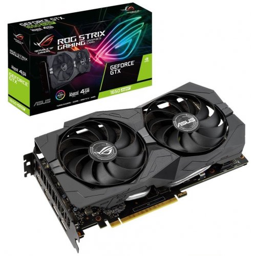 Відеокарта Asus ROG GeForce GTX 1650 SUPER STRIX Advanced edition 4096MB (ROG-STRIX-GTX1650S-A4G-GAMING) (Відновлено продавцем, 887386) купити в Україні: Київ, Львів, Хмельницький, Тернопіль, Івано-Франківськ | Перевірка сумісності, низька ціна, відгуки, характеристики від TELEMART фото