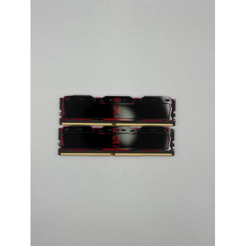 Озп GoodRAM DDR4 16GB (2x8GB) 3200Mhz IRDM X Red (IR-XR3200D464L16SA/16GDC) (Відновлено продавцем, 887394) купити в Україні: Київ, Львів, Хмельницький, Тернопіль, Івано-Франківськ | Перевірка сумісності, низька ціна, відгуки, характеристики від TELEMART фото