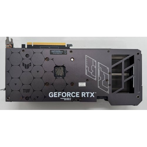 Відеокарта Asus TUF GeForce RTX 4060 Ti Gaming OC 8192MB (TUF-RTX4060TI-O8G-GAMING) (Відновлено продавцем, 887426) купити в Україні: Київ, Львів, Хмельницький, Тернопіль, Івано-Франківськ | Перевірка сумісності, низька ціна, відгуки, характеристики від TELEMART фото