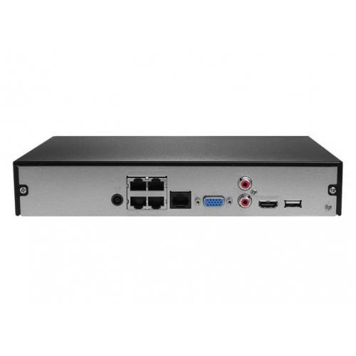 IP видеорегистратор Dahua DHI-NVR1104HS-P-S3/H (99-00003448) купить в Украине: Киев, Днепр, Харьков, Одесса  | Низкая цена, отзывы, характеристики от TELEMART фото