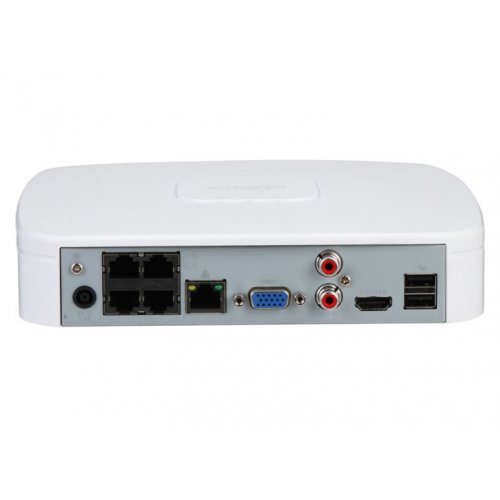 IP відеореєстратор Dahua DHI-NVR2104-P-I2 (99-00010945) купити в Україні: Київ, Львів, Хмельницький, Тернопіль, Івано-Франківськ | Низька ціна, відгуки, характеристики від TELEMART фото
