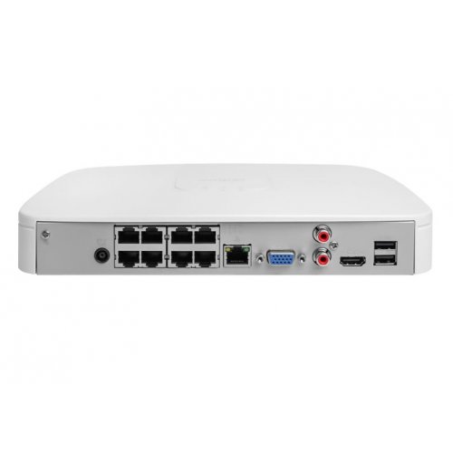 IP відеореєстратор Dahua DHI-NVR2108-8P-I2 (99-00014834) купити в Україні: Київ, Львів, Хмельницький, Тернопіль, Івано-Франківськ | Низька ціна, відгуки, характеристики від TELEMART фото