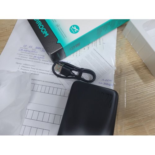 Уцінка powerbank JOYROOM 20000mAh 22.5W (JR-PBF16) Black (Сліди використання, 887624) купити в Україні: Київ, Львів, Хмельницький, Тернопіль, Івано-Франківськ | Низька ціна, відгуки, характеристики від TELEMART фото