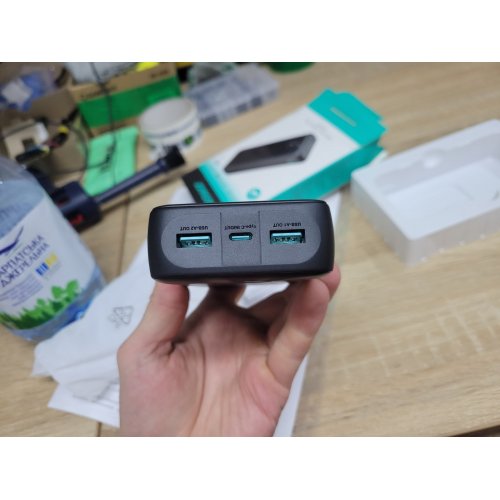Уцінка powerbank JOYROOM 20000mAh 22.5W (JR-PBF16) Black (Сліди використання, 887624) купити в Україні: Київ, Львів, Хмельницький, Тернопіль, Івано-Франківськ | Низька ціна, відгуки, характеристики від TELEMART фото