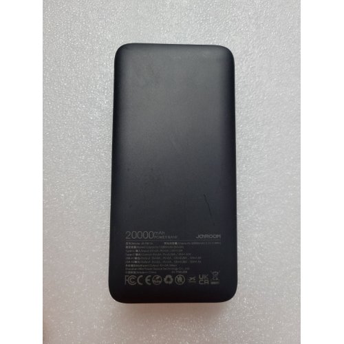 Уцінка powerbank JOYROOM 20000mAh 22.5W (JR-PBF16) Black (Сліди використання, 887626) купити в Україні: Київ, Львів, Хмельницький, Тернопіль, Івано-Франківськ | Низька ціна, відгуки, характеристики від TELEMART фото