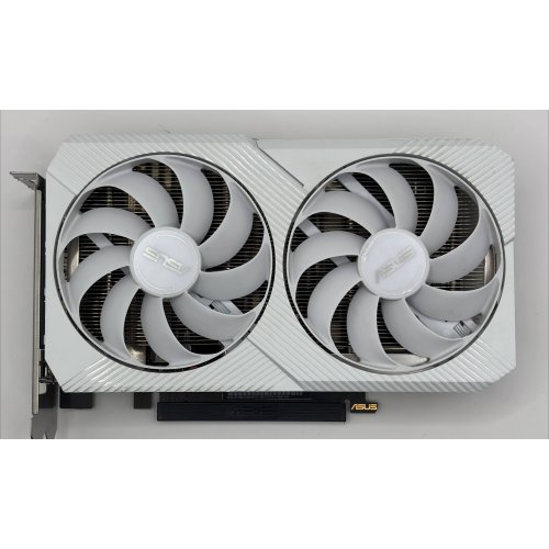 Відеокарта Asus GeForce RTX 3060 Dual OC 8192MB (DUAL-RTX3060-O8G-WHITE) (Відновлено продавцем, 887632) купити в Україні: Київ, Львів, Хмельницький, Тернопіль, Івано-Франківськ | Перевірка сумісності, низька ціна, відгуки, характеристики від TELEMART фото