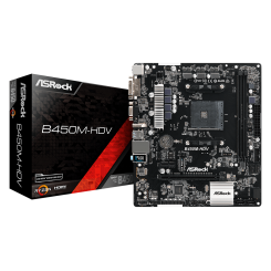 Материнська плата AsRock B450M-HDV (sAM4, AMD B450) (Відновлено продавцем, 887642)