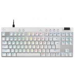 Уценка клавиатура Logitech G Pro X TKL Rapid Magnetic Linear (920-013242) White (Вскрытая упаковка, 887657)