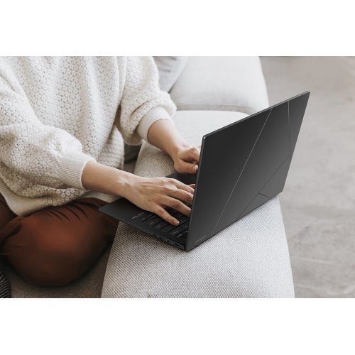 Уценка ноутбук Asus Zenbook 14 OLED UM3406GA-QD009 (90NB17R1-M000B0) Jade Black (Вскрытая упаковка, 887687) купить в Украине: Киев, Днепр, Харьков, Одесса  | Низкая цена, отзывы, характеристики от TELEMART фото