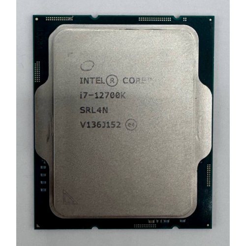 Процесор Intel Core i7-12700K 3.6(5.0)GHz 25MB s1700 Tray (CM8071504553828) (Відновлено продавцем, 887690) купити в Україні: Київ, Львів, Хмельницький, Тернопіль, Івано-Франківськ | Перевірка сумісності, низька ціна, відгуки, характеристики від TELEMART фото