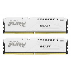 Озп Kingston DDR5 64GB (2x32GB) 5600Mhz FURY Beast White (KF556C36BWEK2-64) (Відновлено продавцем, 887691)