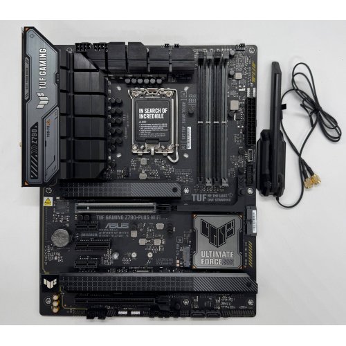 Материнська плата Asus TUF GAMING Z790-PLUS WIFI (s1700, Intel Z790) (Відновлено продавцем, 887693) купити в Україні: Київ, Львів, Хмельницький, Тернопіль, Івано-Франківськ | Перевірка сумісності, низька ціна, відгуки, характеристики від TELEMART фото