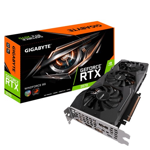Видеокарта Gigabyte GeForce RTX 2070 WindForce 3X 8192MB (GV-N2070WF3-8GC) (Восстановлено продавцом, 887723) купить в Украине: Киев, Днепр, Харьков, Одесса  | Проверка совместимости, низкая цена, отзывы, характеристики от TELEMART фото