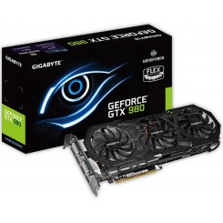 Видеокарта Gigabyte GeForce GTX 980 4096MB (GV-N980WF3OC-4GD) (Восстановлено продавцом, 887725)