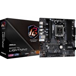 Уцінка материнська плата AsRock B650M PG Lightning (sAM5, AMD B650) (Розкрита упаковка, 887758)