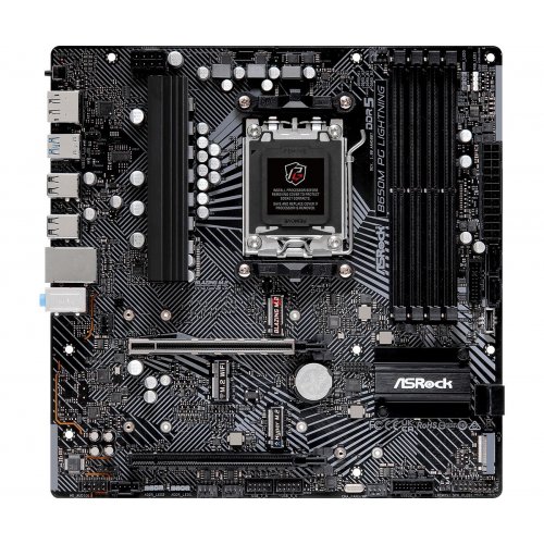 Уцінка материнська плата AsRock B650M PG Lightning (sAM5, AMD B650) (Розкрита упаковка, 887758) купити в Україні: Київ, Львів, Хмельницький, Тернопіль, Івано-Франківськ | Перевірка сумісності, низька ціна, відгуки, характеристики від TELEMART фото