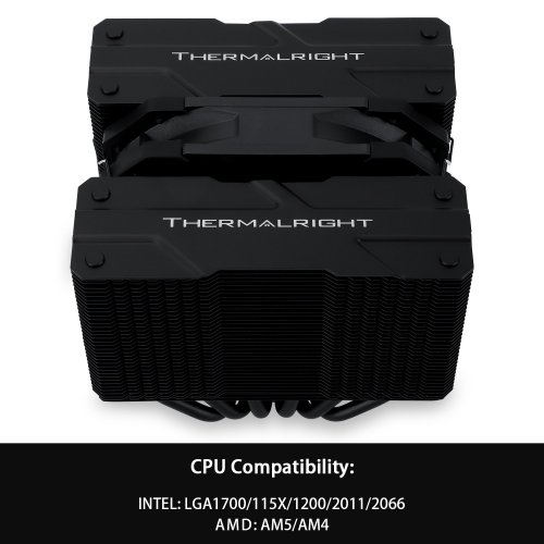 Уценка кулер Thermalright Peerless Assassin 120 Mini Black (Вскрытая упаковка, 887844) купить в Украине: Киев, Днепр, Харьков, Одесса  | Проверка совместимости, низкая цена, отзывы, характеристики от TELEMART фото