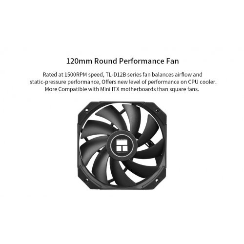 Уценка кулер Thermalright Peerless Assassin 120 Mini Black (Вскрытая упаковка, 887844) купить в Украине: Киев, Днепр, Харьков, Одесса  | Проверка совместимости, низкая цена, отзывы, характеристики от TELEMART фото