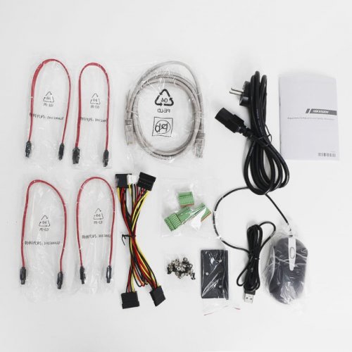 IP видеорегистратор Hikvision DS-7716NI-Q4/16P(C) (99-00016131) купить в Украине: Киев, Днепр, Харьков, Одесса  | Низкая цена, отзывы, характеристики от TELEMART фото