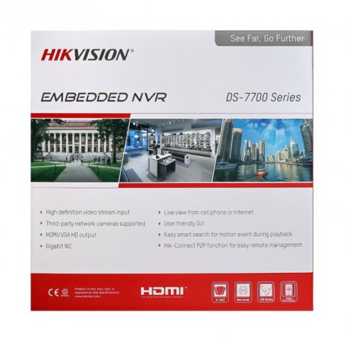 IP видеорегистратор Hikvision DS-7732NI-M4/24P (99-00016132) купить в Украине: Киев, Днепр, Харьков, Одесса  | Низкая цена, отзывы, характеристики от TELEMART фото