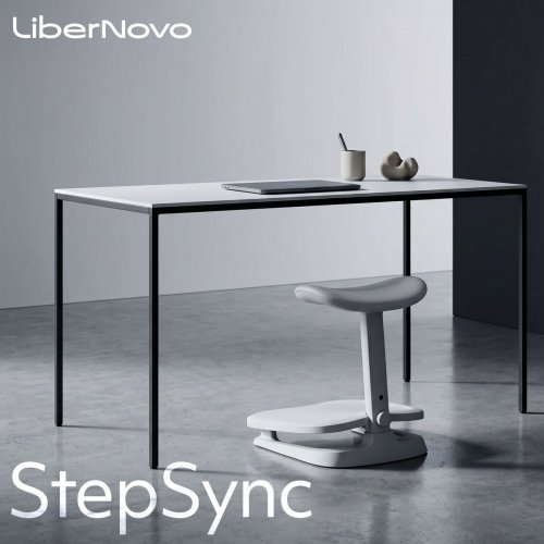 Підставка для ніг LiberNovo StepSync Footrest (CP-GW-0000002-00-00) Space Gray купити в Україні: Київ, Львів, Хмельницький, Тернопіль, Івано-Франківськ | Низька ціна, відгуки, характеристики від TELEMART фото