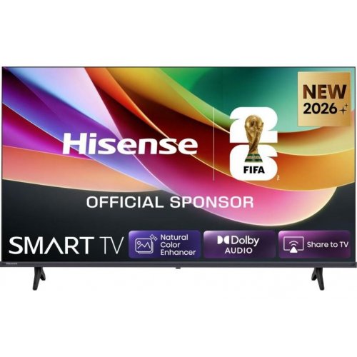 Телевізор Hisense 32" 32A4S Black купити в Україні: Київ, Львів, Хмельницький, Тернопіль, Івано-Франківськ | Низька ціна, відгуки, характеристики від TELEMART фото