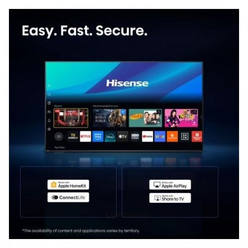 Телевізор Hisense 32" 32A5S Black купити в Україні: Київ, Львів, Хмельницький, Тернопіль, Івано-Франківськ | Низька ціна, відгуки, характеристики від TELEMART фото