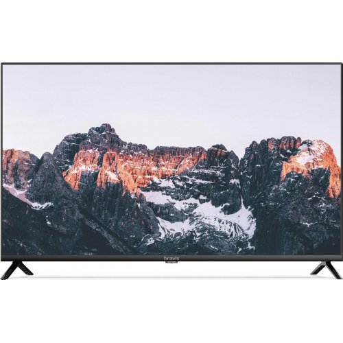 Телевізор Bravis 43" 43K6000U Black купити в Україні: Київ, Львів, Хмельницький, Тернопіль, Івано-Франківськ | Низька ціна, відгуки, характеристики від TELEMART фото