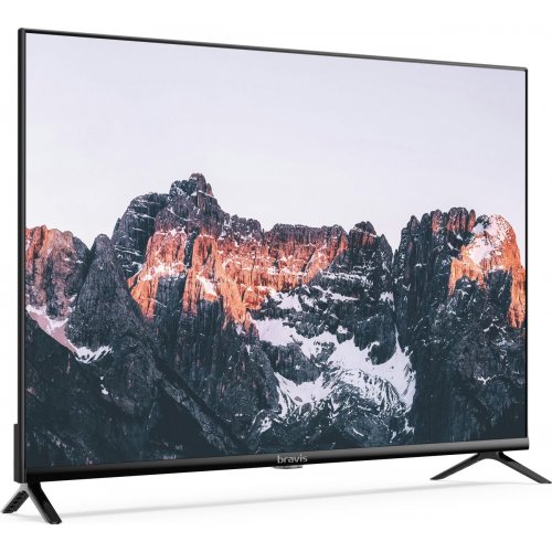 Телевізор Bravis 43" 43K6000U Black купити в Україні: Київ, Львів, Хмельницький, Тернопіль, Івано-Франківськ | Низька ціна, відгуки, характеристики від TELEMART фото