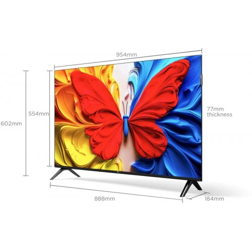 Телевізор TCL 43" 43S59K Black купити в Україні: Київ, Львів, Хмельницький, Тернопіль, Івано-Франківськ | Низька ціна, відгуки, характеристики від TELEMART фото