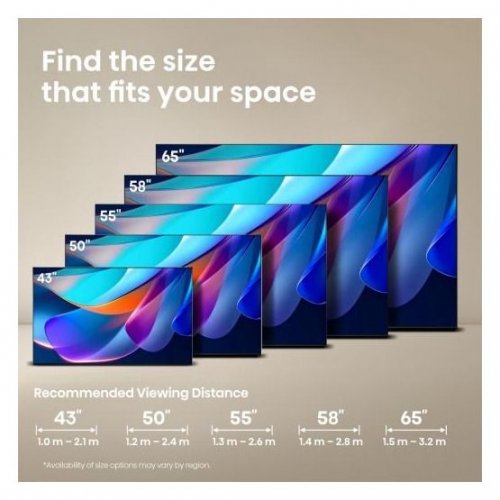 Телевізор Hisense 50" 50A6S Black купити в Україні: Київ, Львів, Хмельницький, Тернопіль, Івано-Франківськ | Низька ціна, відгуки, характеристики від TELEMART фото
