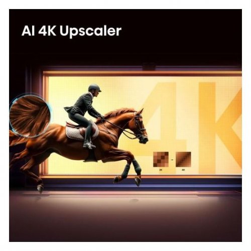 Телевізор Hisense 50" 50E7S Black купити в Україні: Київ, Львів, Хмельницький, Тернопіль, Івано-Франківськ | Низька ціна, відгуки, характеристики від TELEMART фото