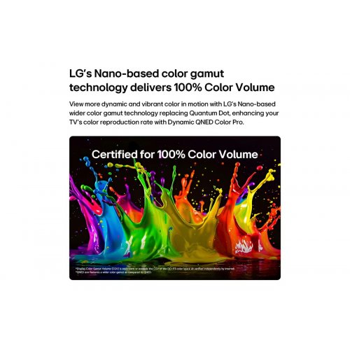 Телевізор LG 50" 50QNED80B6B Black купити в Україні: Київ, Львів, Хмельницький, Тернопіль, Івано-Франківськ | Низька ціна, відгуки, характеристики від TELEMART фото