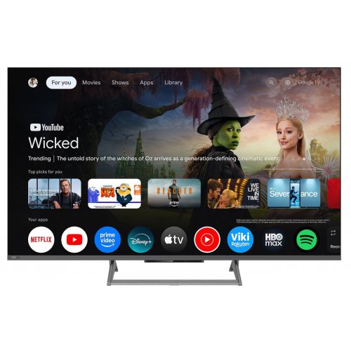 Телевізор ERGO 55" 55MQ90 Ultra Grey купити в Україні: Київ, Львів, Хмельницький, Тернопіль, Івано-Франківськ | Низька ціна, відгуки, характеристики від TELEMART фото