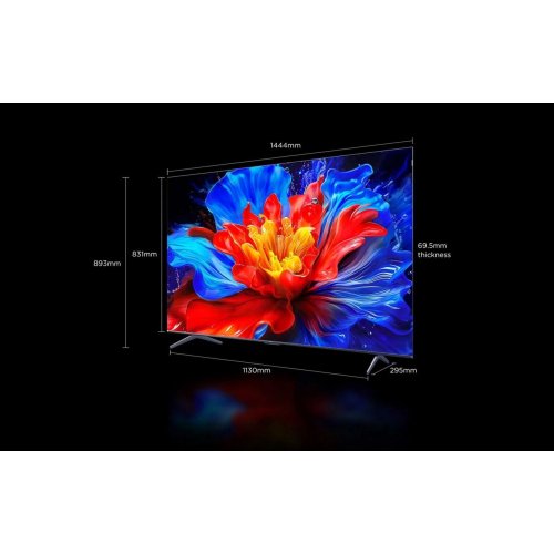 Телевізор TCL 65" 65P81K Black купити в Україні: Київ, Львів, Хмельницький, Тернопіль, Івано-Франківськ | Низька ціна, відгуки, характеристики від TELEMART фото
