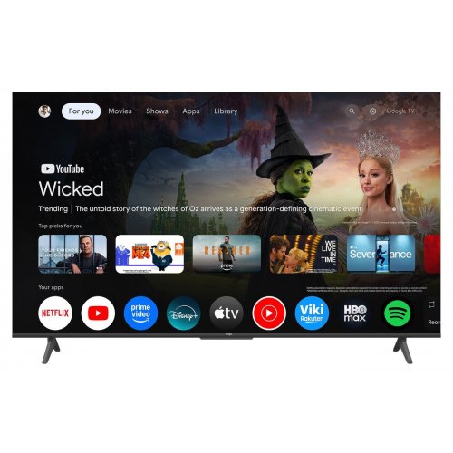 Телевізор ERGO 75" 75JUQ7500 Black купити в Україні: Київ, Львів, Хмельницький, Тернопіль, Івано-Франківськ | Низька ціна, відгуки, характеристики від TELEMART фото