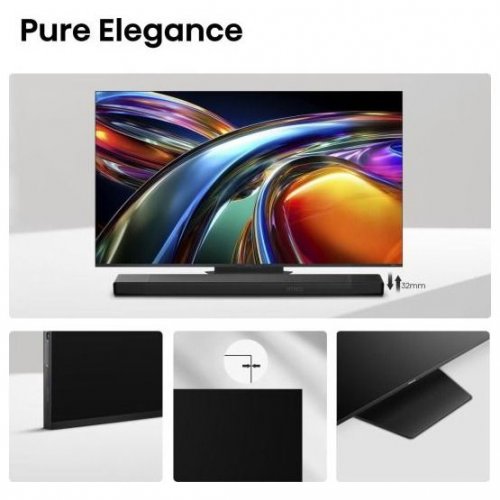 Телевізор Hisense 75" 75UR9S Black купити в Україні: Київ, Львів, Хмельницький, Тернопіль, Івано-Франківськ | Низька ціна, відгуки, характеристики від TELEMART фото