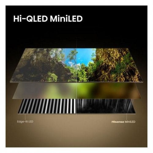 Телевізор Hisense 85" 85U7SE Black купити в Україні: Київ, Львів, Хмельницький, Тернопіль, Івано-Франківськ | Низька ціна, відгуки, характеристики від TELEMART фото