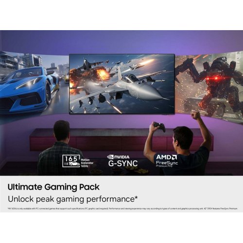 Телевизор Samsung 65" OLED S90H (QE65S90HAEXUA) Black купить в Украине: Киев, Днепр, Харьков, Одесса  | Низкая цена, отзывы, характеристики от TELEMART фото