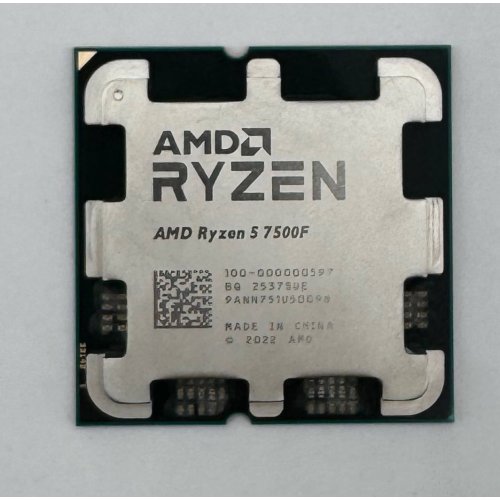 Процесор AMD Ryzen 5 7500F 3.7(5.0)GHz 32MB sAM5 Tray (100-000000597) (Відновлено продавцем, 887961) купити в Україні: Київ, Львів, Хмельницький, Тернопіль, Івано-Франківськ | Перевірка сумісності, низька ціна, відгуки, характеристики від TELEMART фото