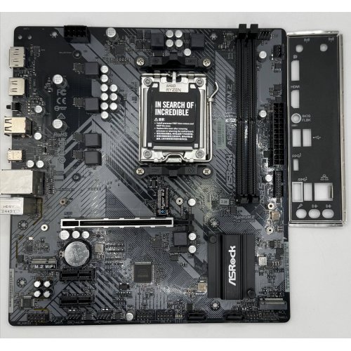 Материнская плата AsRock A620M-HDV/M.2 (sAM5, AMD A620) (Восстановлено продавцом, 887962) купить в Украине: Киев, Днепр, Харьков, Одесса  | Проверка совместимости, низкая цена, отзывы, характеристики от TELEMART фото