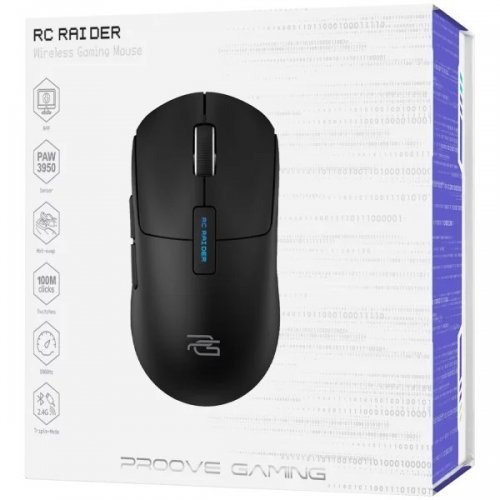 Уцінка миша Proove Gaming RC Raider 8K (WMRR00122001) Black (Розкрита упаковка, 887983) купити в Україні: Київ, Львів, Хмельницький, Тернопіль, Івано-Франківськ | Низька ціна, відгуки, характеристики від TELEMART фото